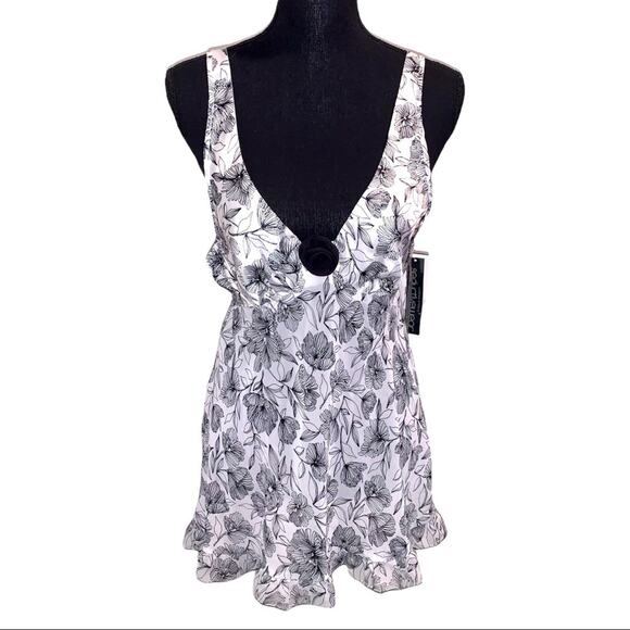 Cinema Etoile Seductive Wear Floral Babydoll NWT - Picture 1 of 10